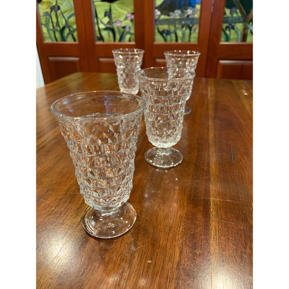 Fostoria Clear Glass Americana Footed Cordials. - Picture 9 of 9